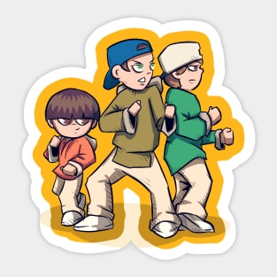 Three Ninjas Sticker